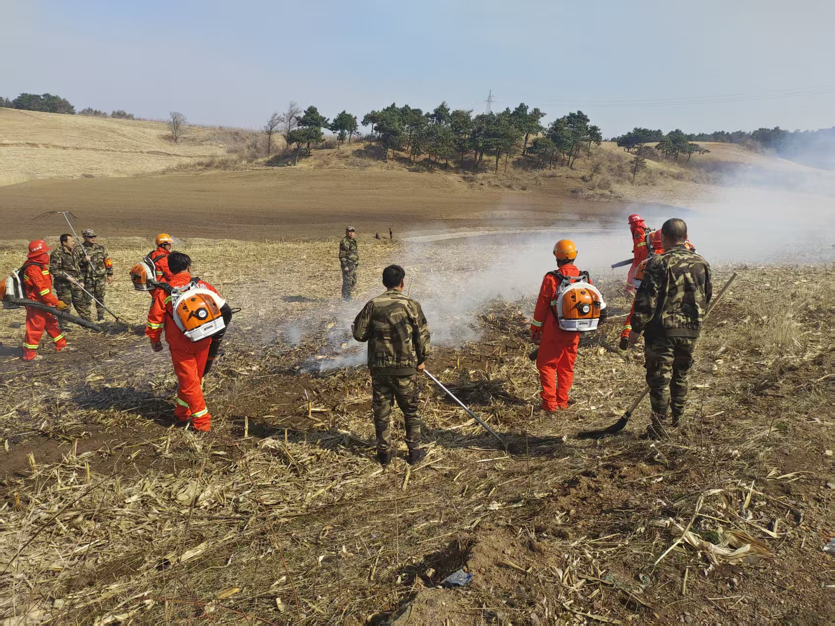 我省各地推进科学计划烧除